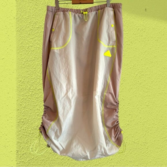 Adidas nylon midi skirt parachute skirt - Picture 3 of 13